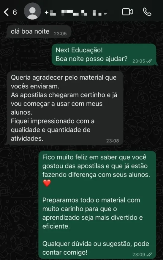 Depoimento de cliente sobre transformação financeira